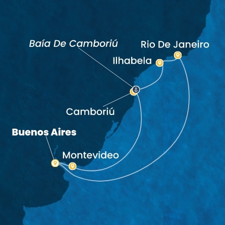Mappa Itinerario