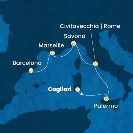 Mappa Itinerario