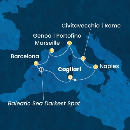 Mappa Itinerario