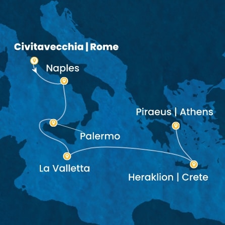 Itinerario crociera Itinerario crociera