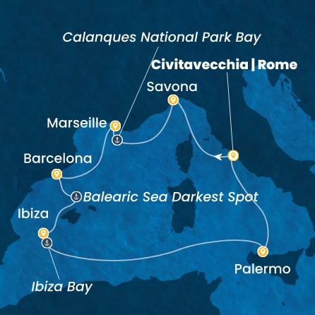 Itinerario crociera Itinerario crociera
