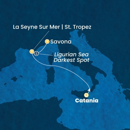 Mappa Itinerario