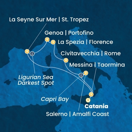 Itinerario crociera Itinerario crociera