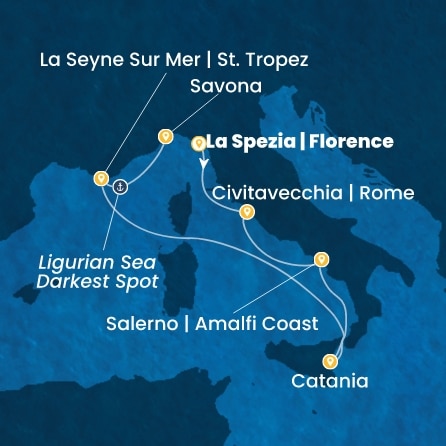 Mappa Itinerario