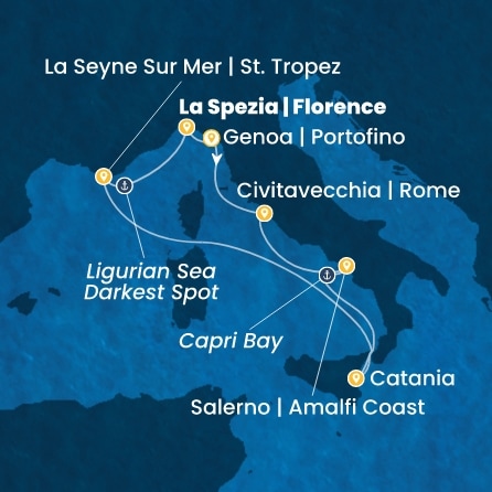 Itinerario crociera Itinerario crociera