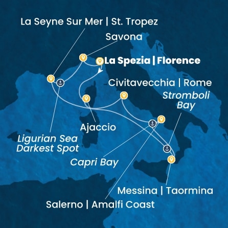 Itinerario crociera Itinerario crociera