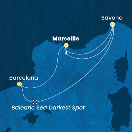 France, Italie, Espagne