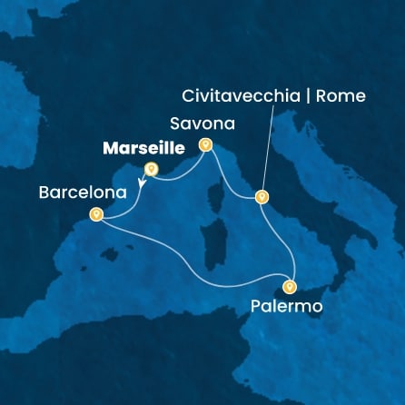 France, Espagne, Italie