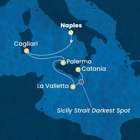 Mappa Itinerario
