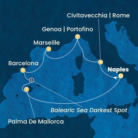 Mappa Itinerario