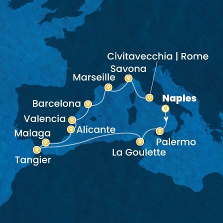 Itinerario crociera Itinerario crociera