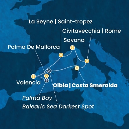 Itinerario crociera Itinerario crociera