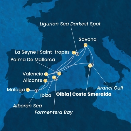 Itinerario crociera Itinerario crociera