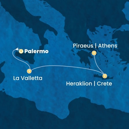 Itinerario crociera Itinerario crociera