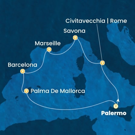 Itinerario crociera Itinerario crociera
