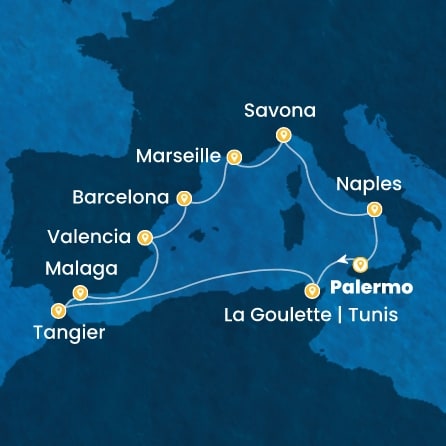 Itinerario crociera Itinerario crociera