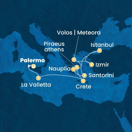 Itinerario crociera Itinerario crociera