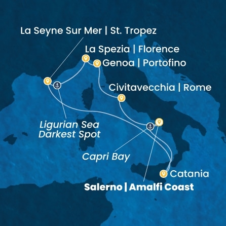 Itinerario crociera Itinerario crociera